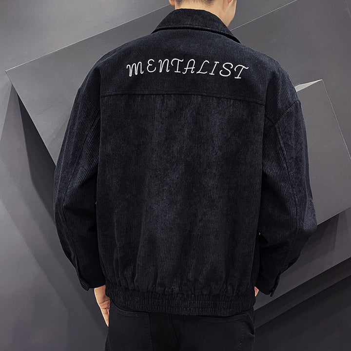 Men's casual shirt jacket made of cord-like material Lisslune