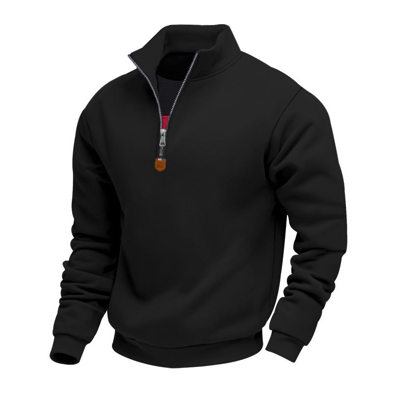 Men's sweatshirt with stand-up collar Lisslune