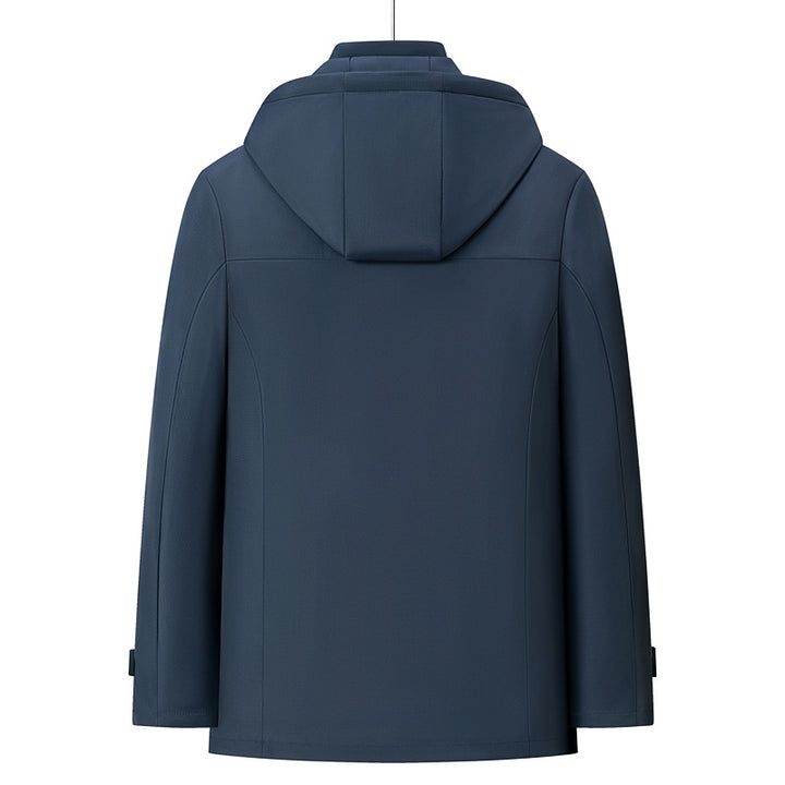 Men's Waterproof Winter Jacket with Insulated Fleece Lining Lisslune