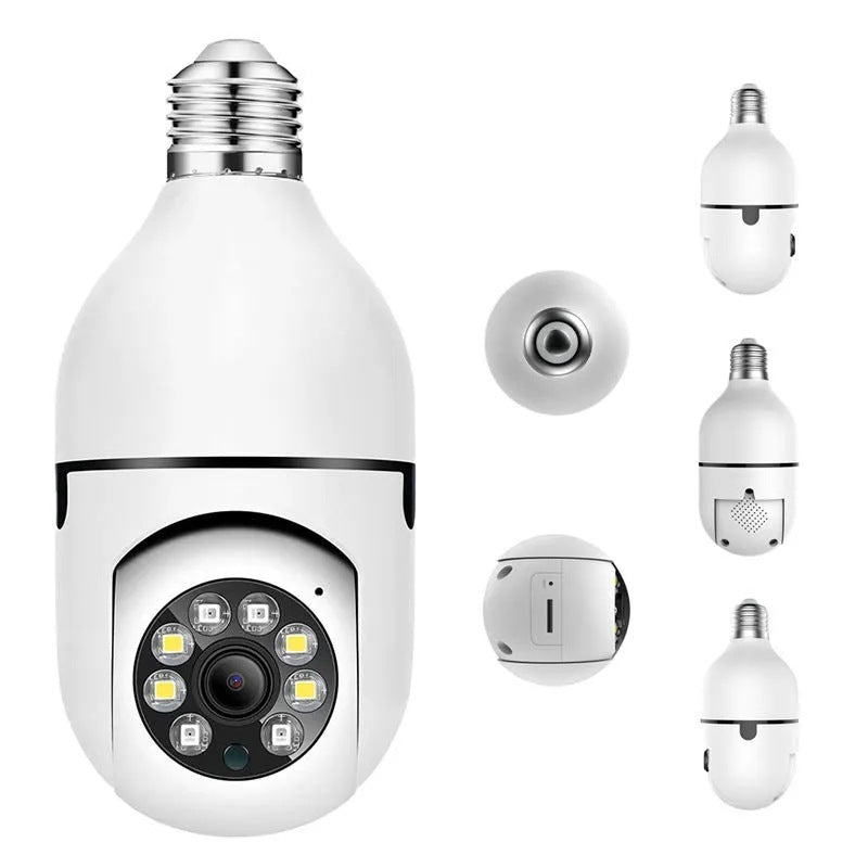 Lisslune | Security camera with remote access and integrated light 1080