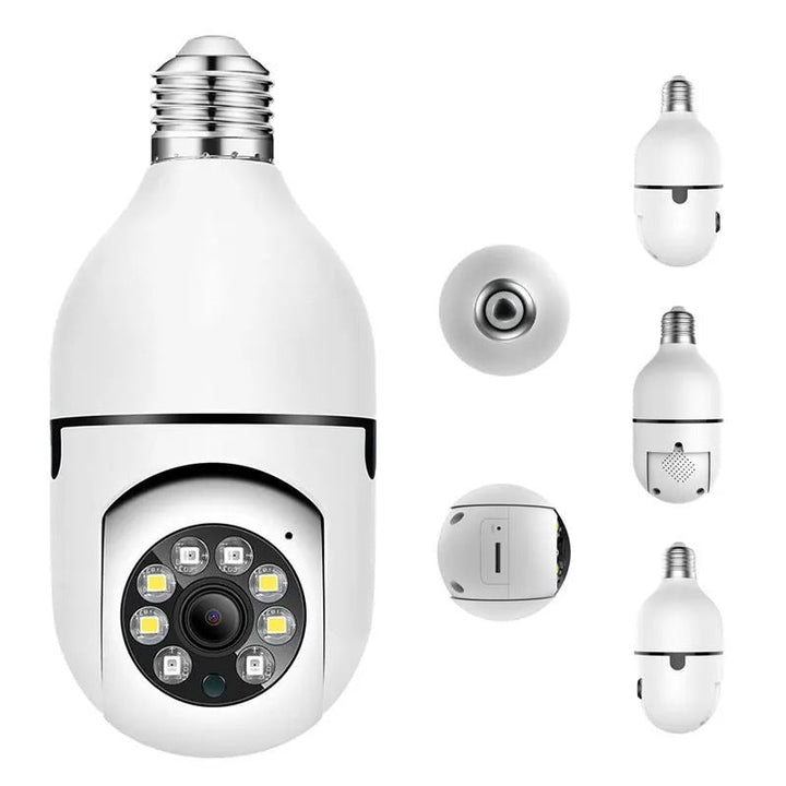 Lisslune | Security camera with remote access and integrated light 1080