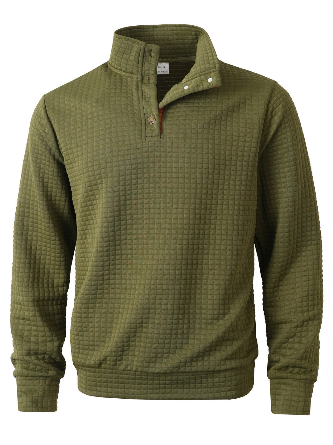 Men's stylish sweater with fashionable stand-up collar Lisslune