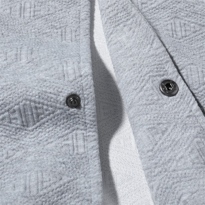 Men's Casual Bomber Jacket with Structured Design Lisslune