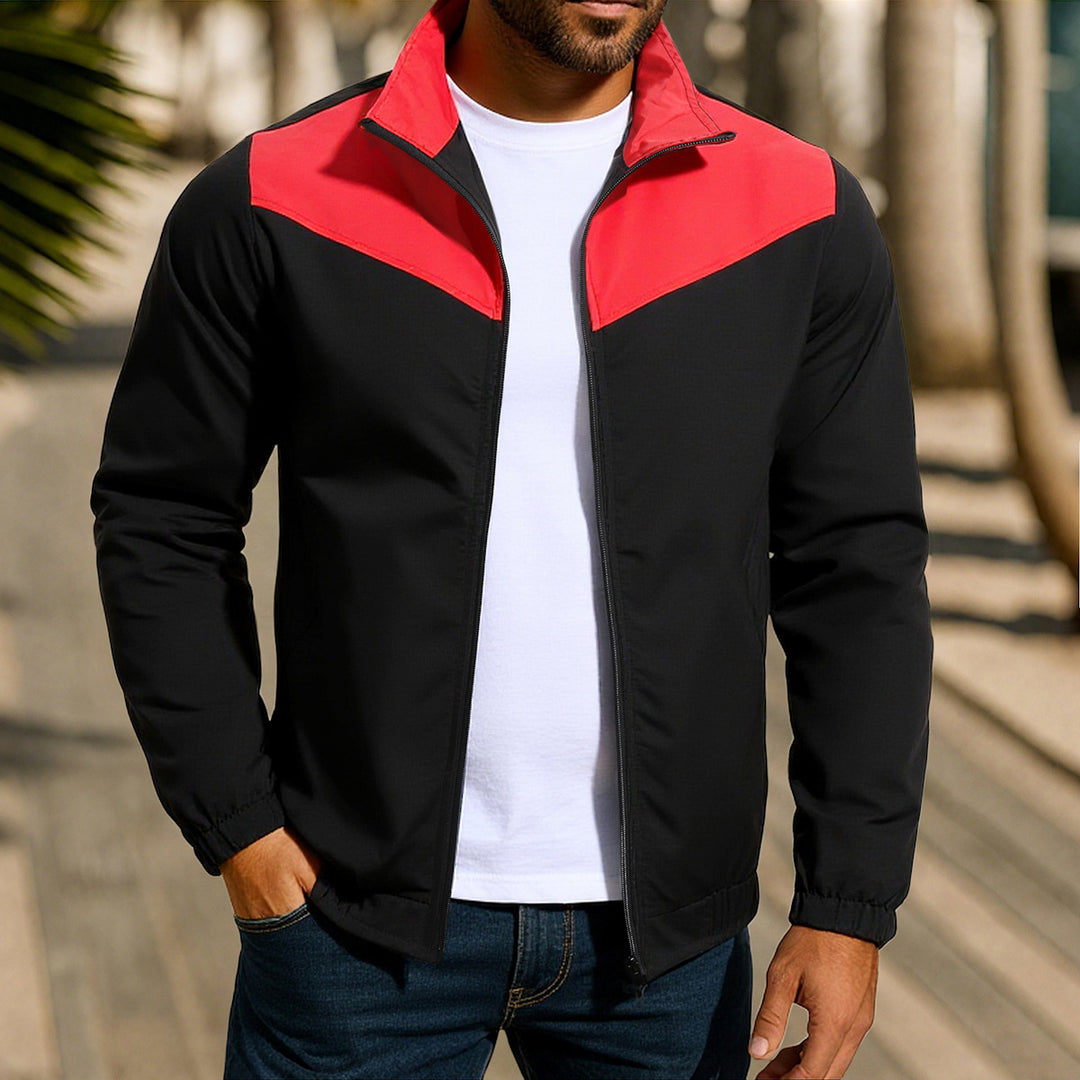Men's sporty jacket with modern cut Lisslune
