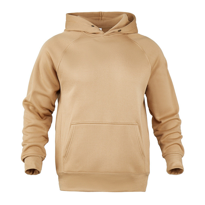 Men's hoodie made of soft fleece with kangaroo pocket and trendy design Lisslune