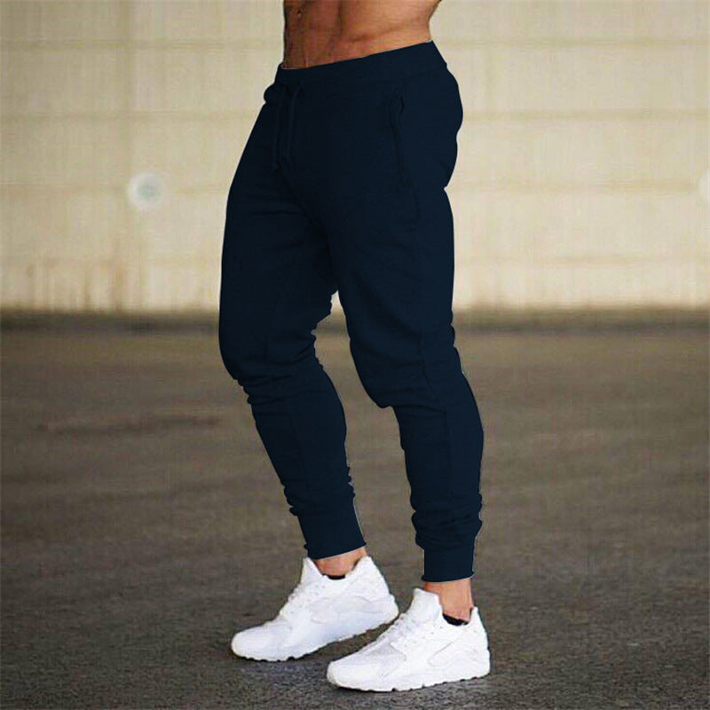 Men's sporty jogging pants with modern cut and practical pockets Lisslune