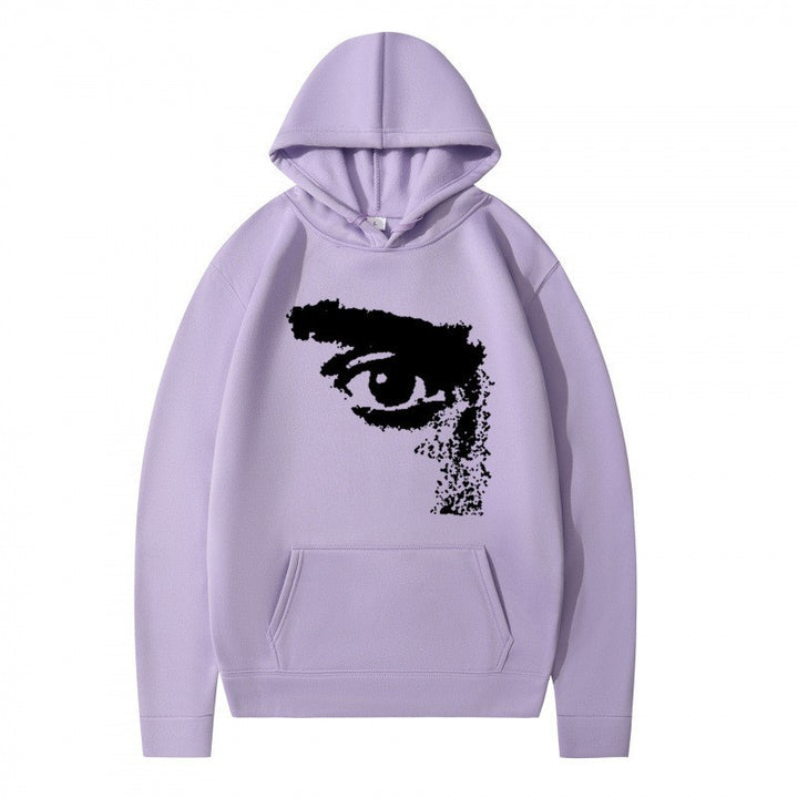 Women’s hoodie with modern, artistic print Lisslune