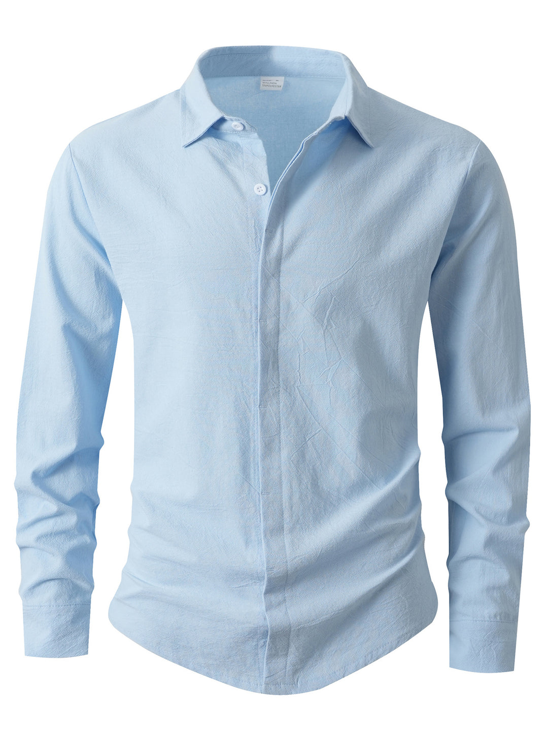 Men's Elegant Casual Shirt with Slim Fit Cut Lisslune