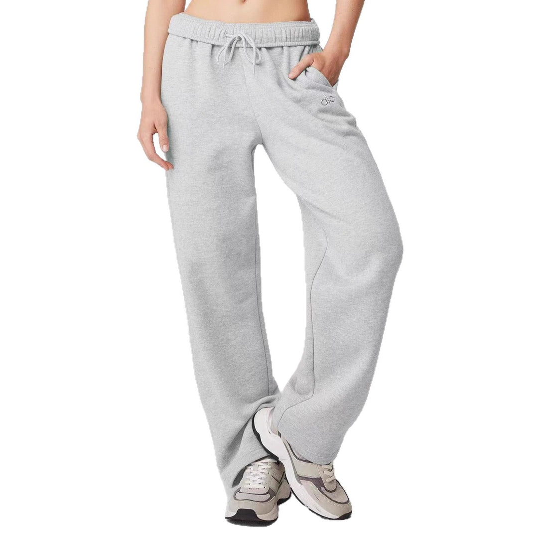 Women's relaxed leisure pants with soft fleece and practical pockets Lisslune