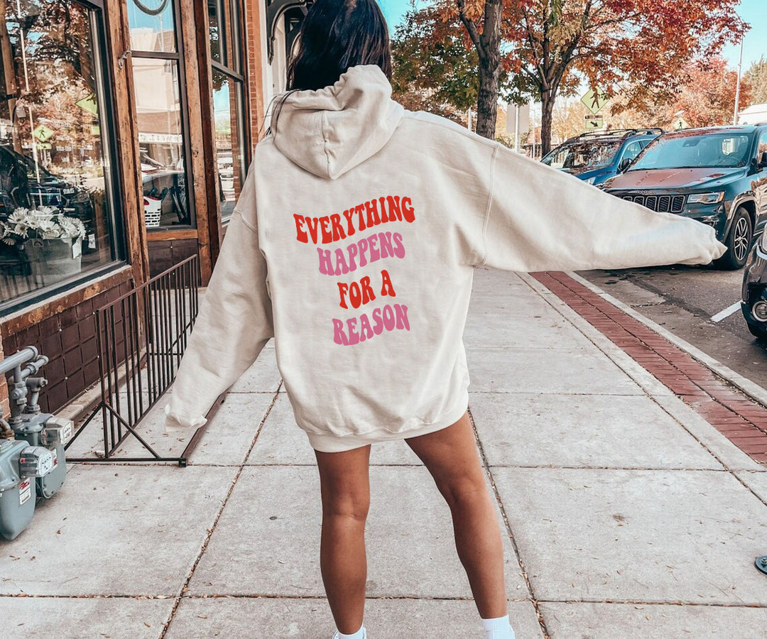 Women's hoodie with a unique motivational print and comfortable fit Lisslune
