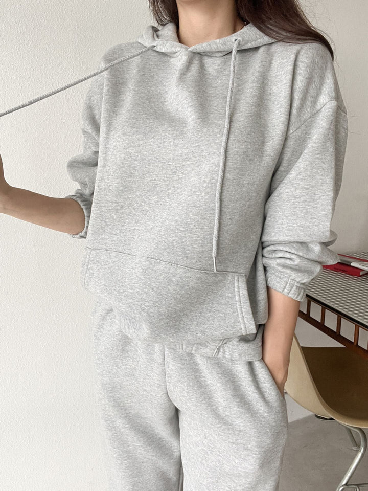 Women's Casual Hoodie and Jogging Pants Set with Elastic Waistband and Practical Pockets Lisslune