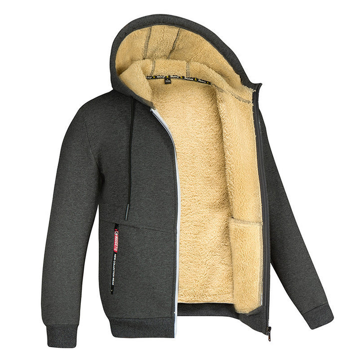 Men's Cozy Hoodie with High-Quality Fleece Lining Lisslune