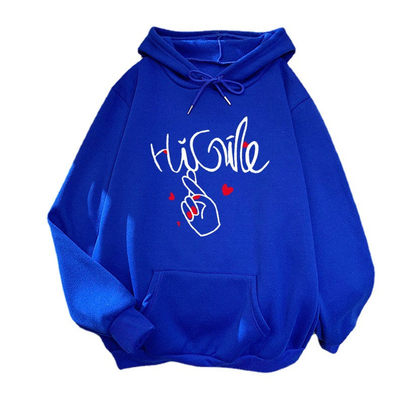 Women hoodie with creative graphic design Lisslune