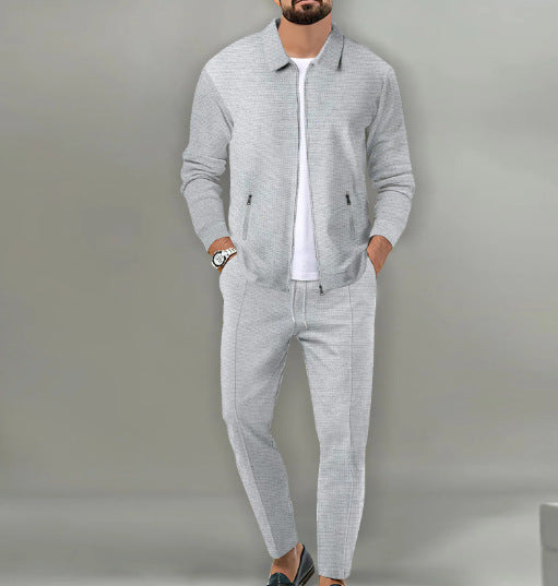 Men's Sporty Transitional Set with Fashionable Cut Lisslune
