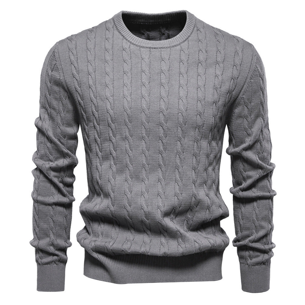 Men's Patterned Knit Sweater Lisslune
