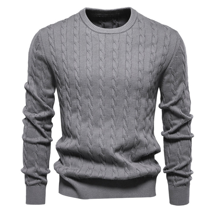 Men's Patterned Knit Sweater Lisslune
