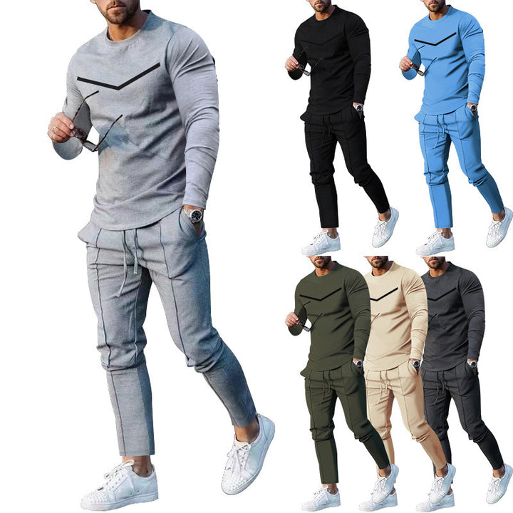 Men's athletic leggings with practical design and breathable function Lisslune