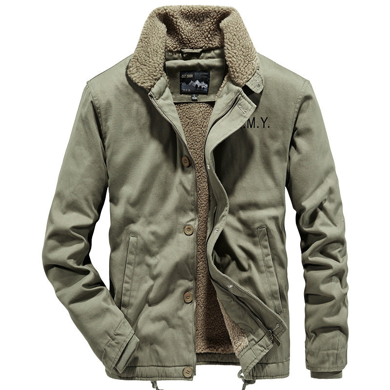 Men's Transitional Jacket with Soft Fleece Lining Lisslune