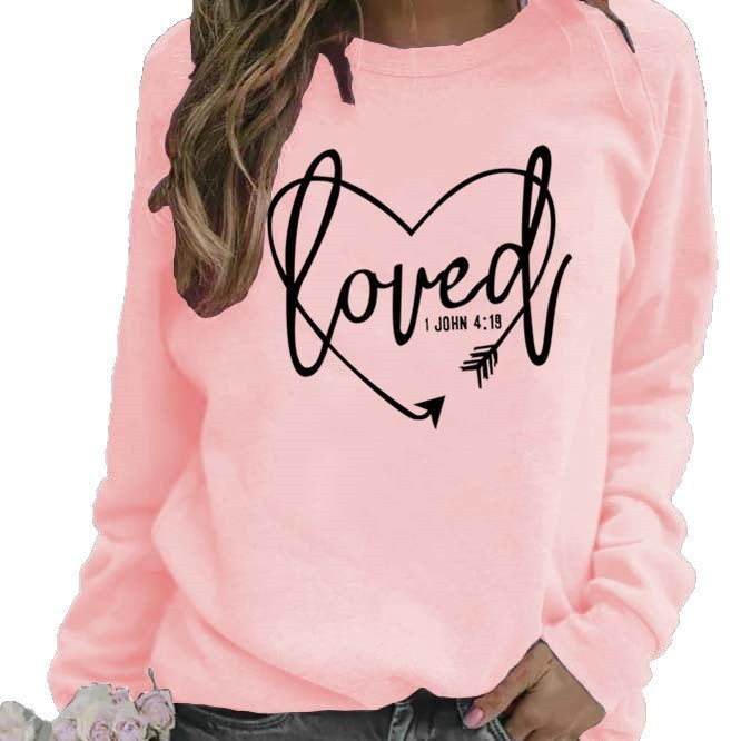 Women’s sweatshirt with inspiring lettering and trendy design Lisslune