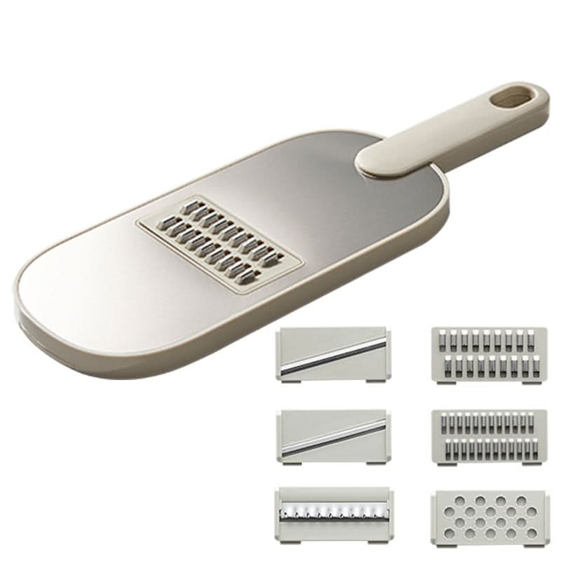 Lisslune | 6-in-1 Vegetable Slicer with Safety Guard