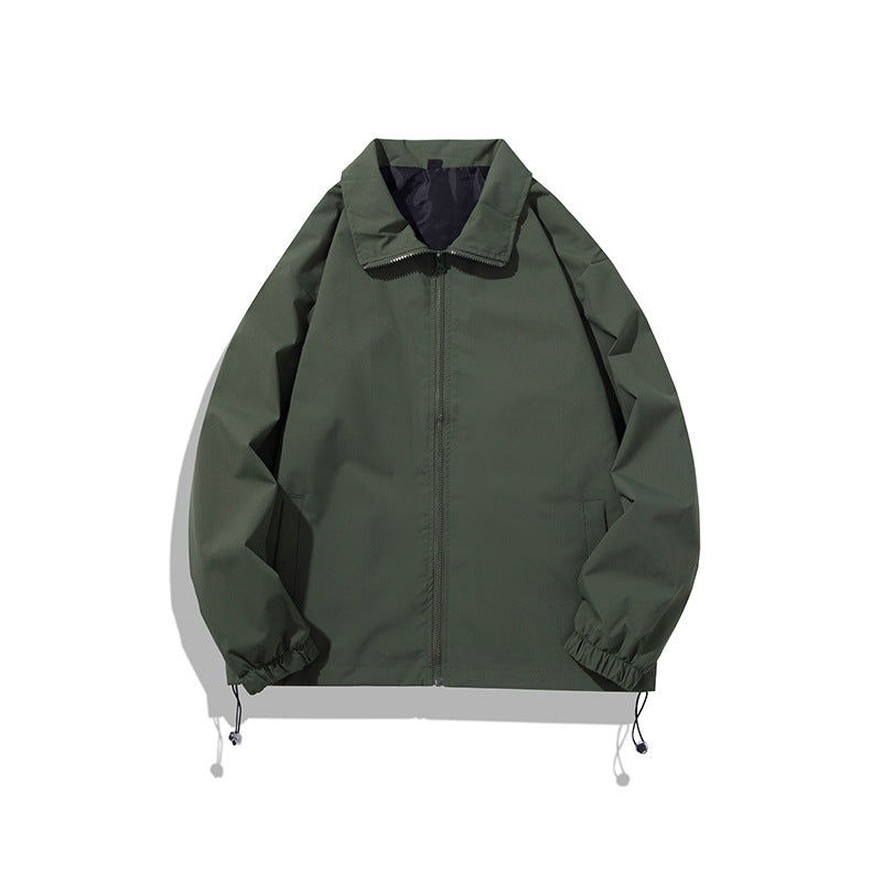 Men's transitional jacket with adjustable hood and elastic cuffs Lisslune