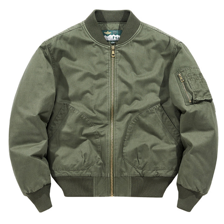 Men's Bomber Jacket with Numerous Practical Pockets Lisslune