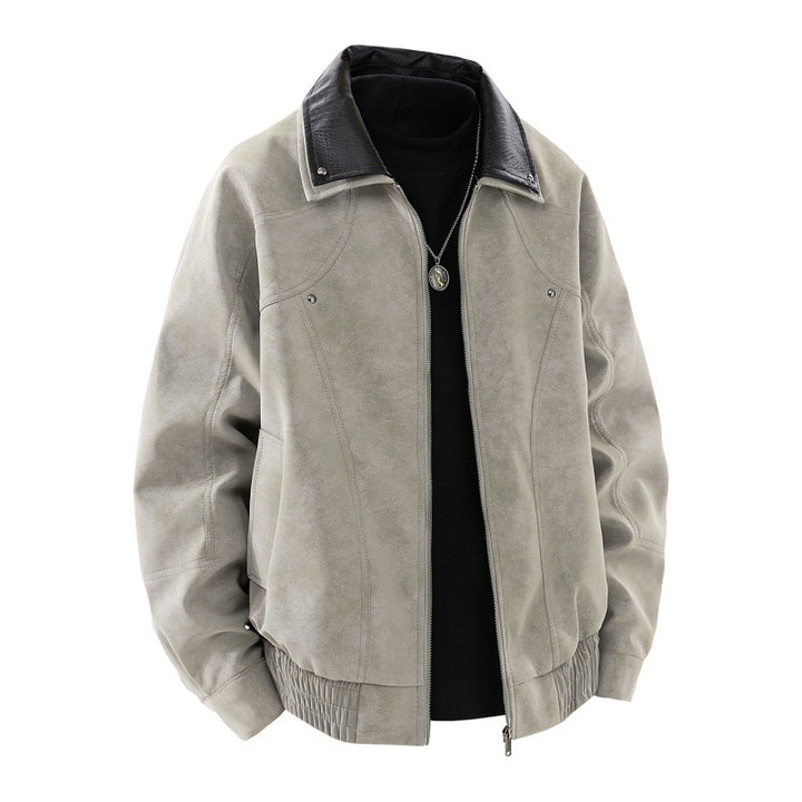 Men's stylish leather jacket Lisslune
