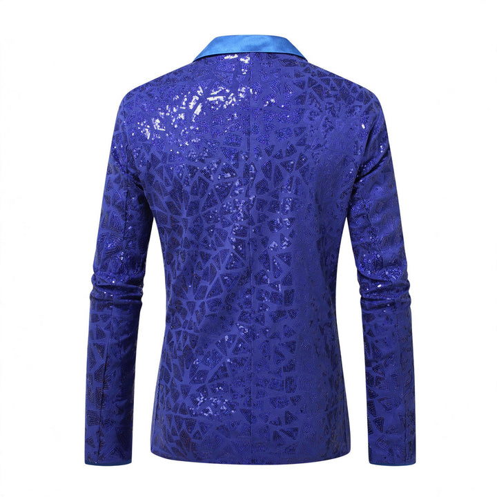 Men's sparkling festive blazer Lisslune