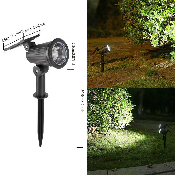 Lisslune | LED Solar Spotlight Lights for the Garden