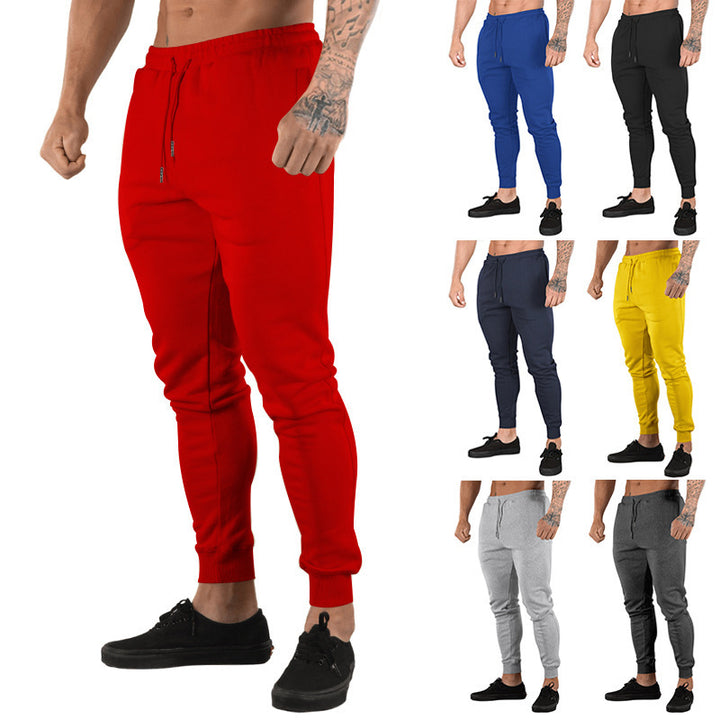 Men's sporty joggers with a slim fit and adjustable drawstring Lisslune