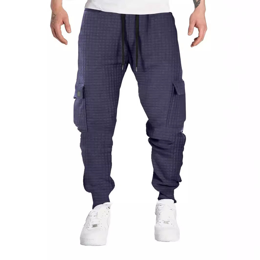 Men's fashionable cargo joggers in casual design Lisslune
