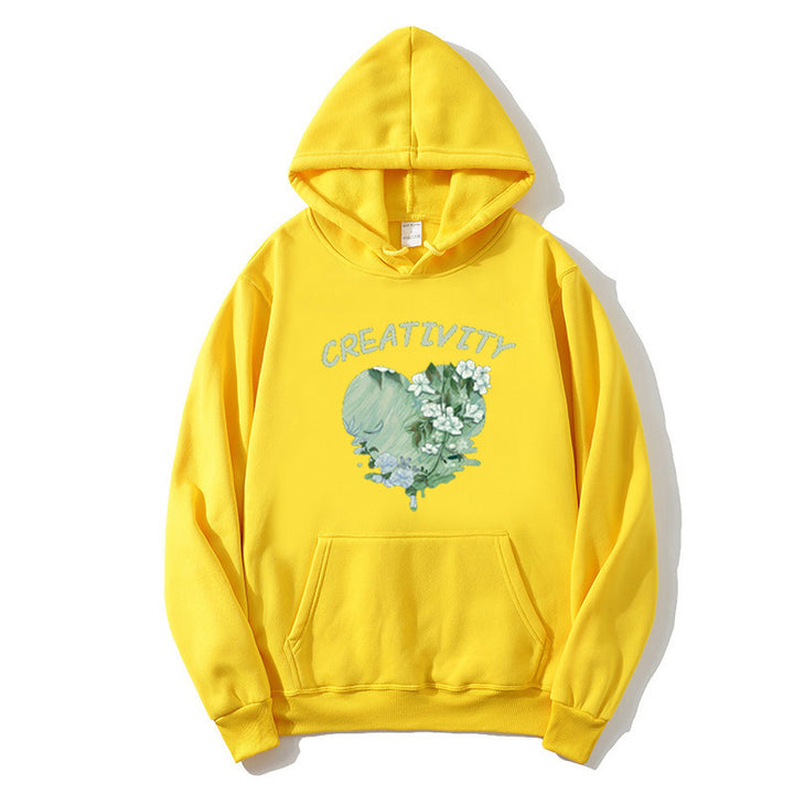 Women's hoodie with creative heart motif Lisslune