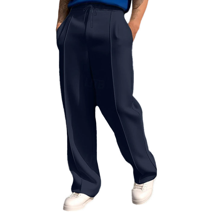 Men's sporty sweatpants with comfortable drawstring and breathable material Lisslune