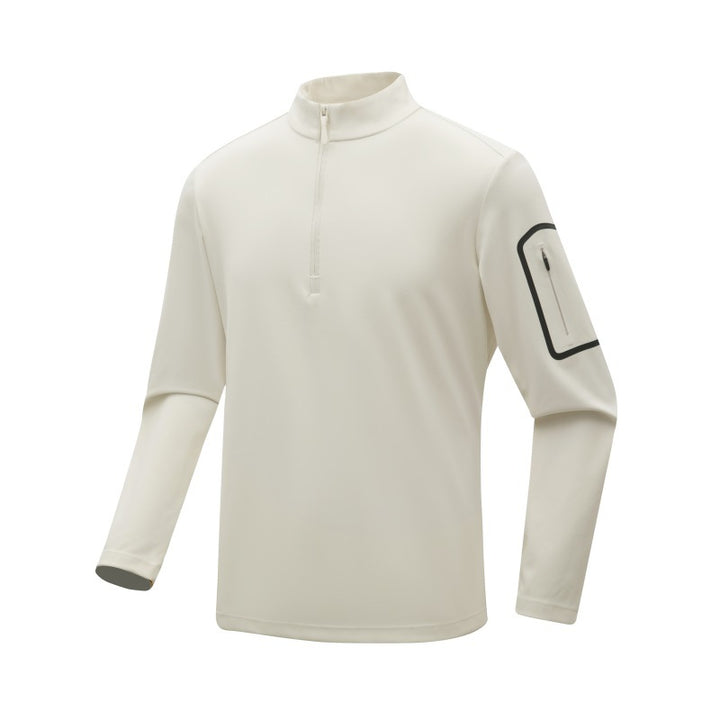 Men's Functional Pullover with Half Zipper Lisslune