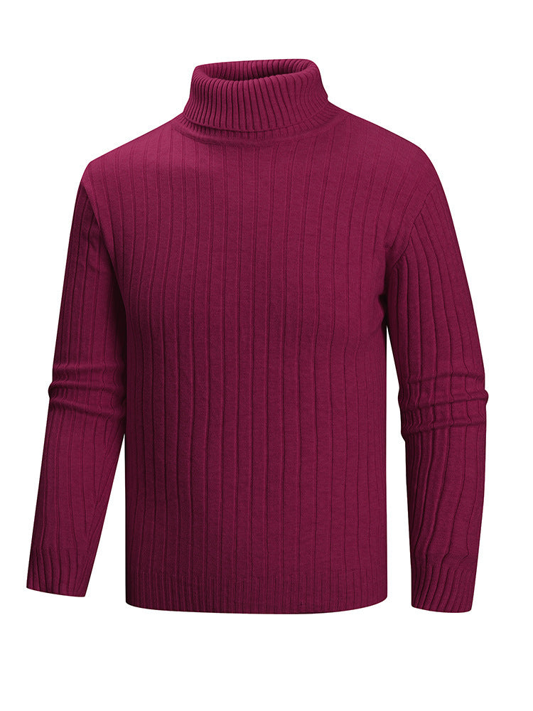 Men's Turtleneck Sweater made of high-quality fine knit Lisslune