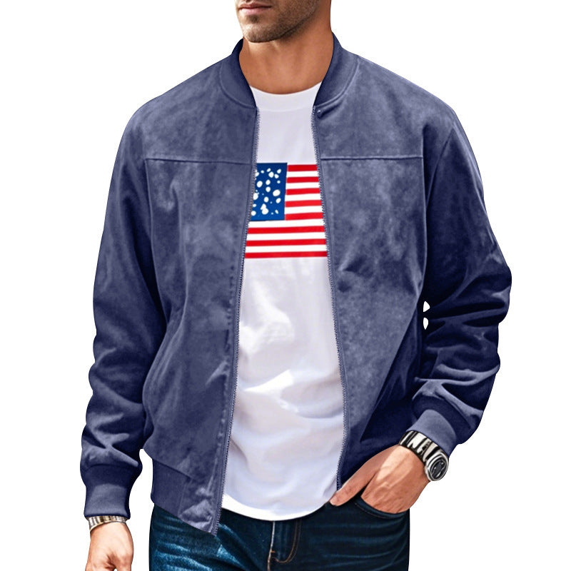 Men's bomber jacket with modern cut and practical pockets Lisslune