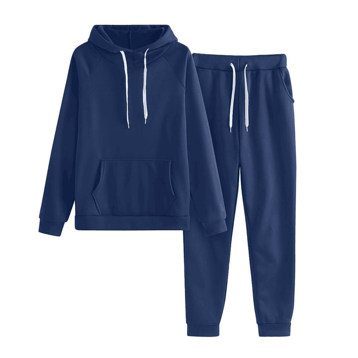 Women comfortable leisure set with hoodie and jogging pants Lisslune