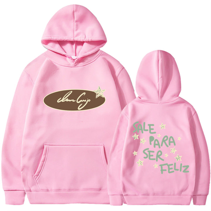 Women's hoodie sweatshirt with creative lettering and eye-catching design Lisslune