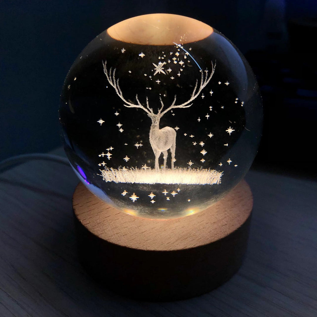 Lisslune | Glowing Moon Crystal Ball