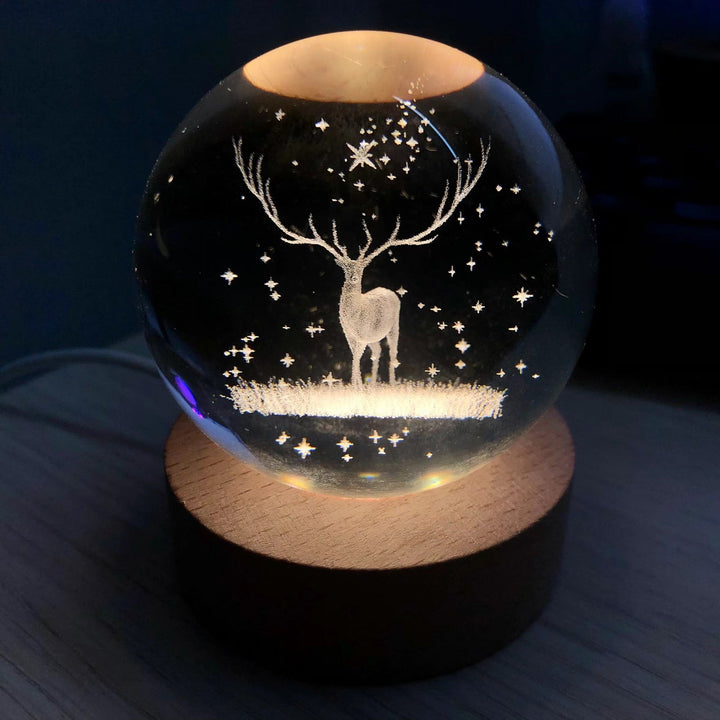 Lisslune | Glowing Moon Crystal Ball