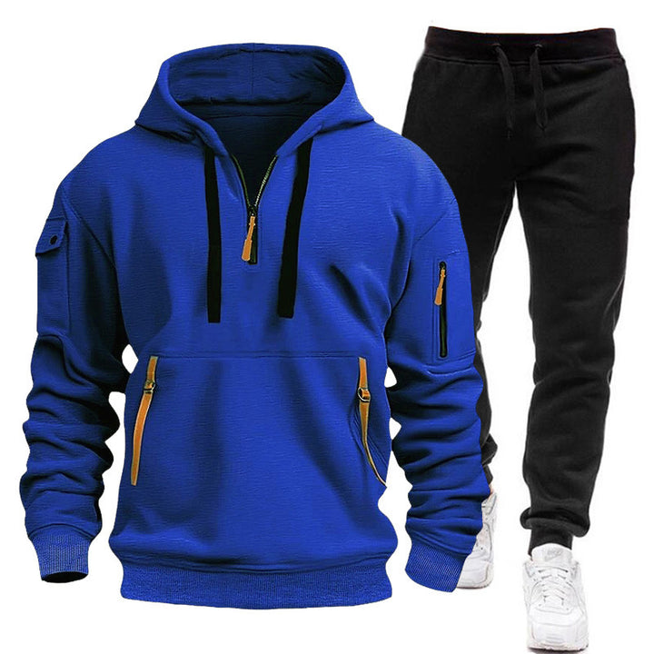 Women's functional hooded sweatshirt with practical zip pockets Lisslune