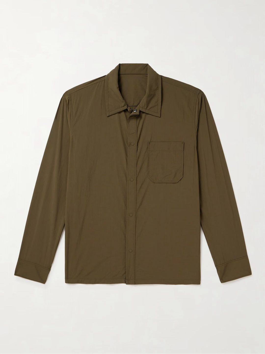 Men's versatile shirt blouse with patch pocket and stylish collar Lisslune