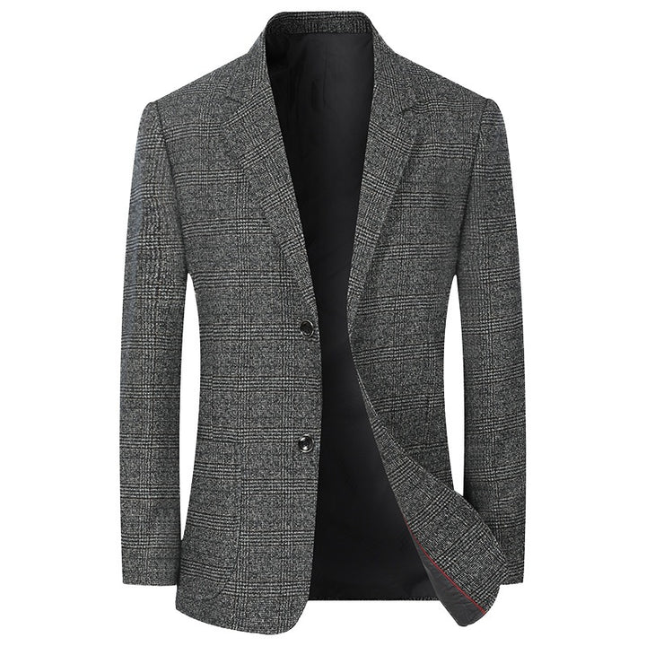 Men's Blazer Jacket Elegant made of checkered fabric Lisslune