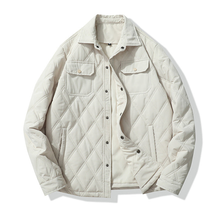 Men's Quilted Leisure Jacket with Practical Pockets Lisslune