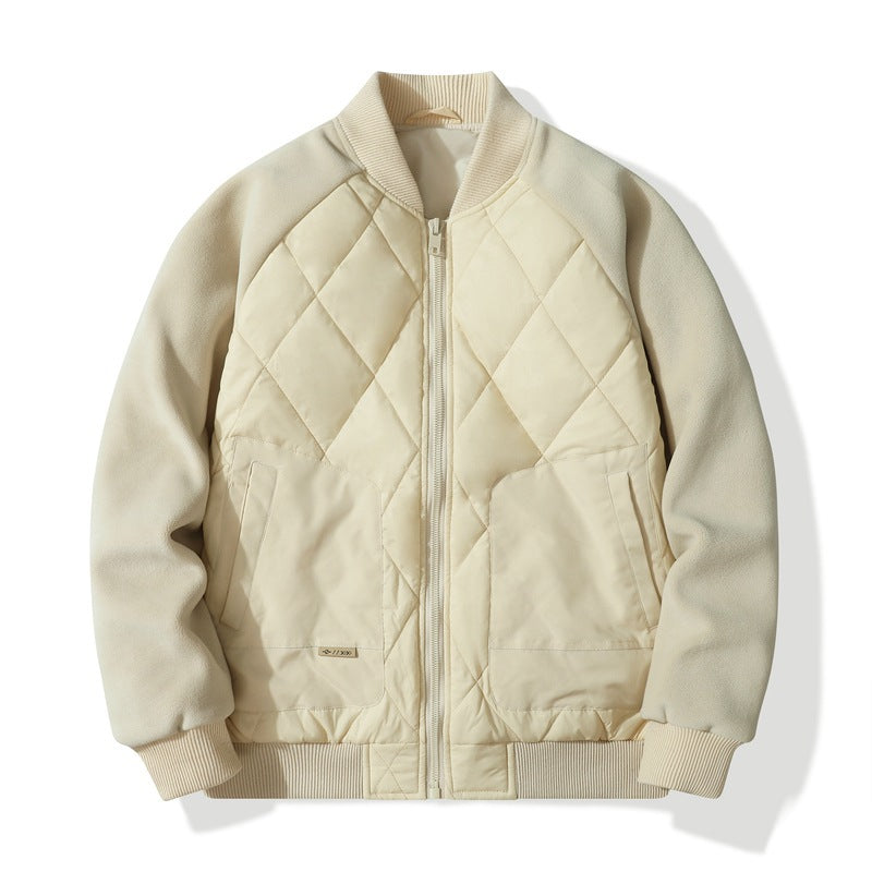 Men's Quilted Jacket with Pockets Lisslune