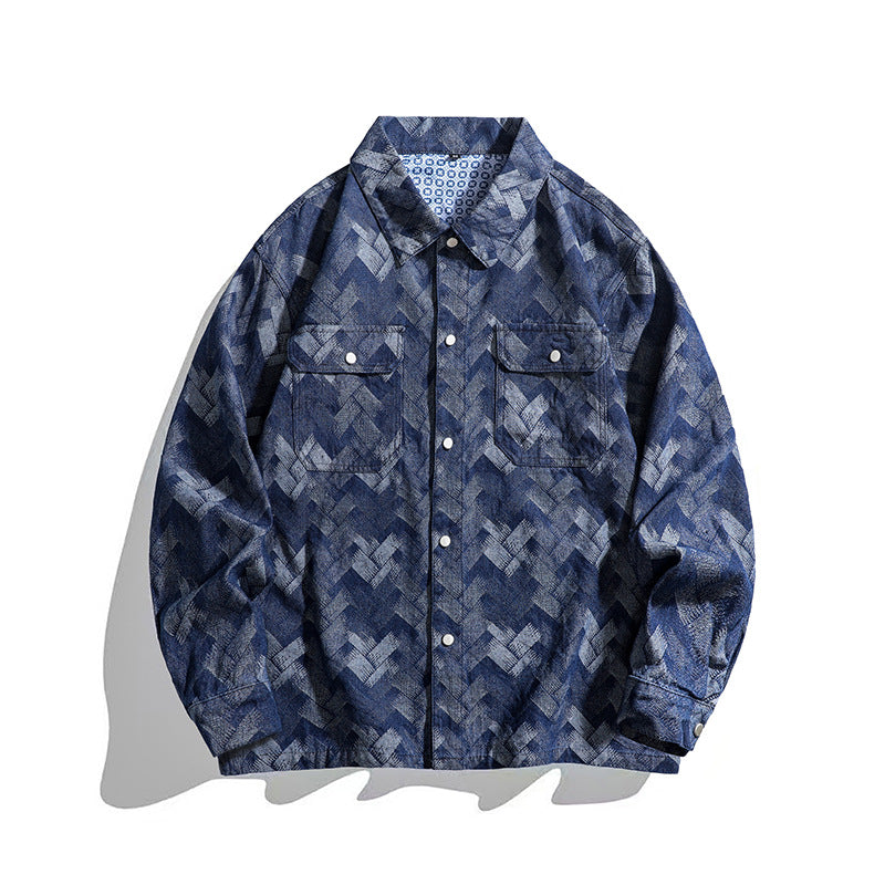 Men's casual overshirt Lisslune