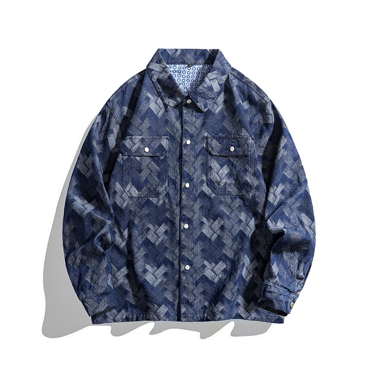 Men's casual overshirt Lisslune