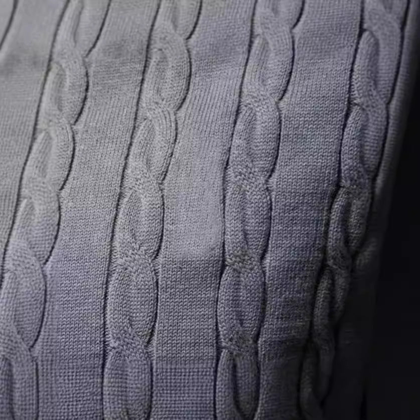 Men's Patterned Knit Sweater Lisslune