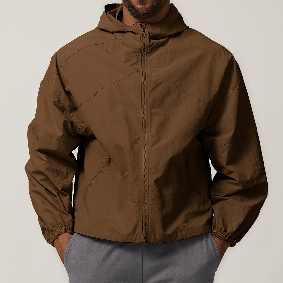 Men's Lightweight Windbreaker with Hood Lisslune