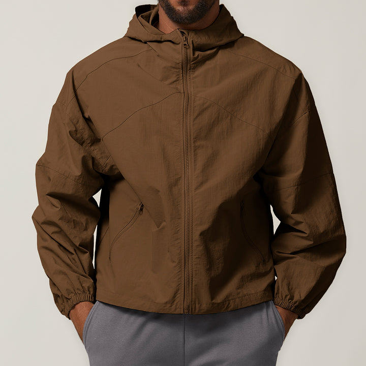 Men's Lightweight Windbreaker with Hood Lisslune